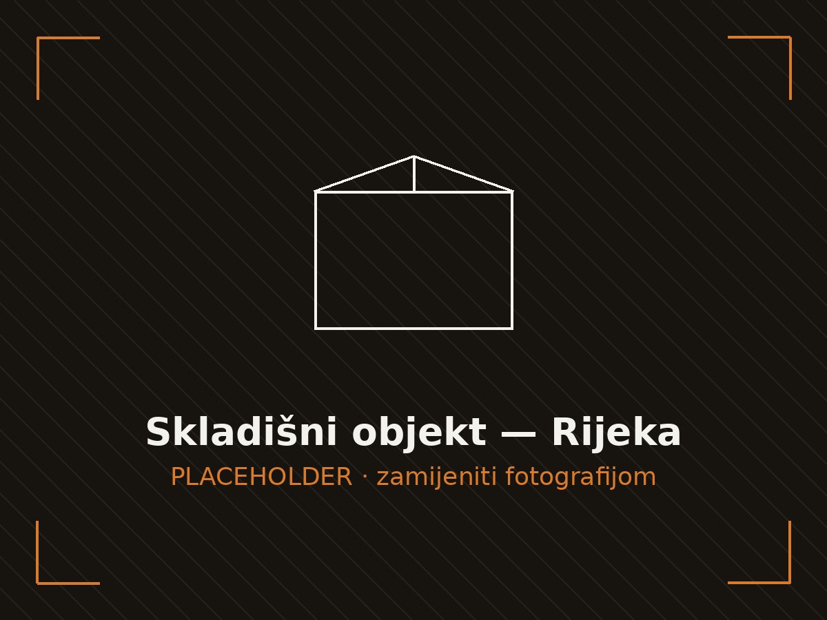 Sigurno i nadzirano skladište LAV u Rijeci u kojem čuvamo stvari klijenata